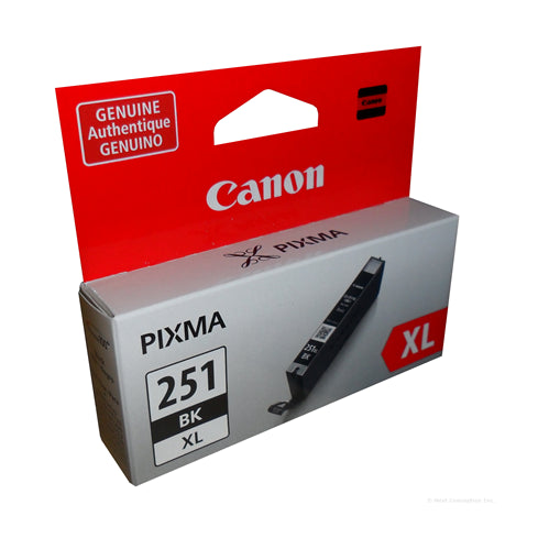 6448B001 Canon CLI251XL Black High Yield Ink Cartridge