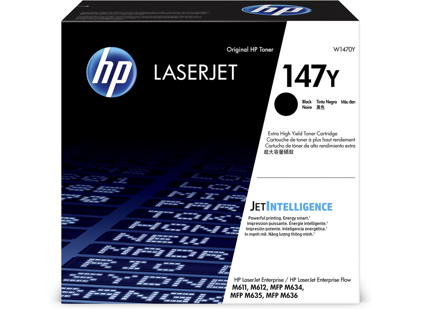 W1470Y HP 147Y Black LaserJet Toner Cartridge