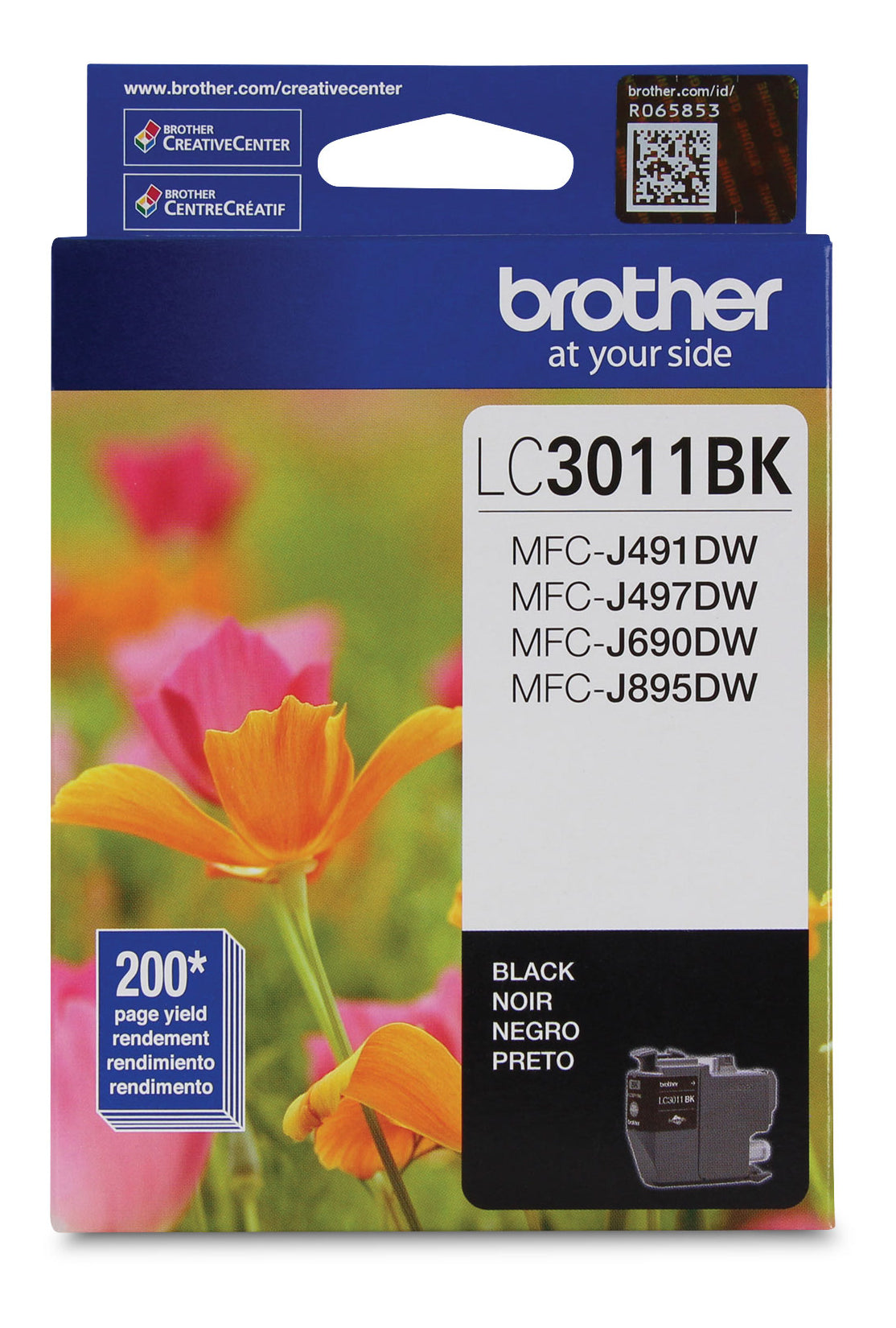 LC3011BKS Brother Black Original Ink Cartridge
