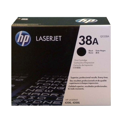 Q1338A HP #38A Black Original Toner Cartridge