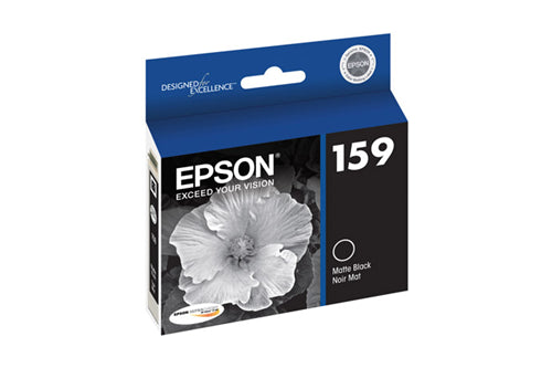 T159820 Epson 159 UltraChrome Hi-Gloss 2 Ink Cartridge Matte Black