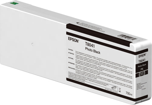 T804100 Epson UltraChrome HD Photo Black Ink 700 ML