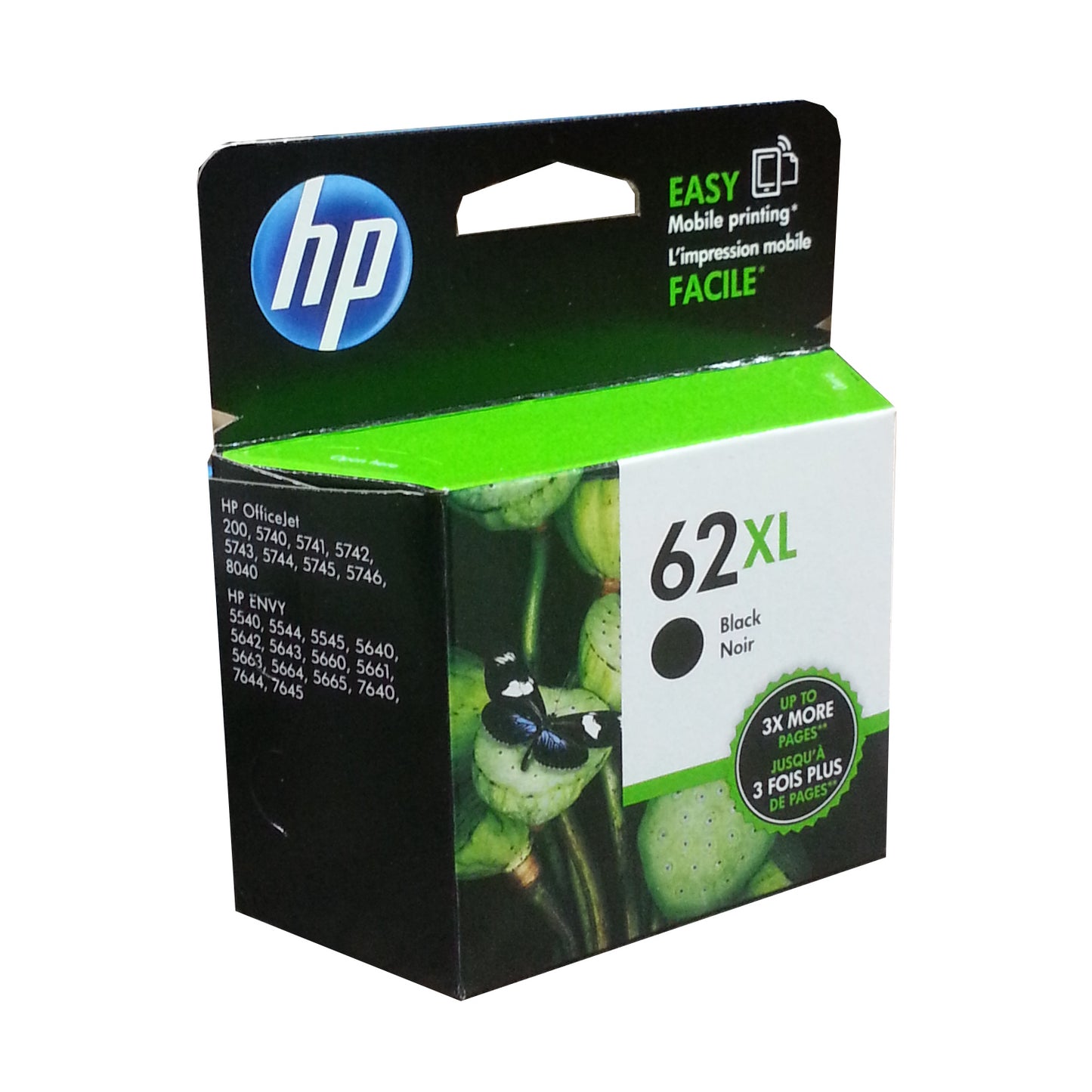 C2P05AN HP 62XL Black Ink Cartridge