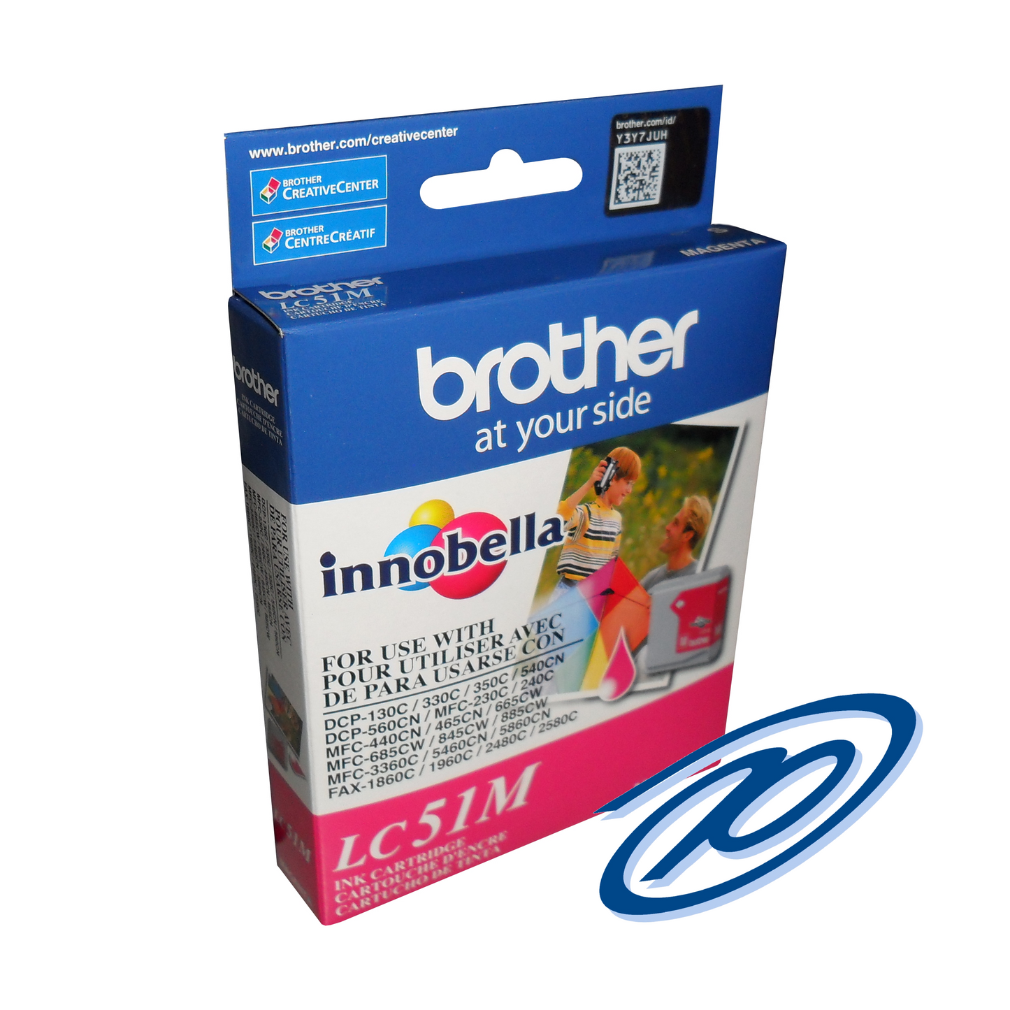 LC51MS Brother LC51 MagentaOriginal Ink Cartridge