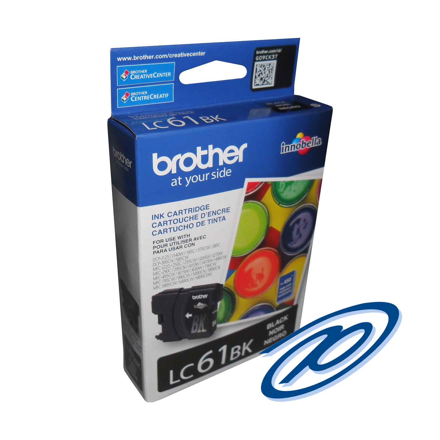 LC61BKS Brother Black Original Ink Cartridge