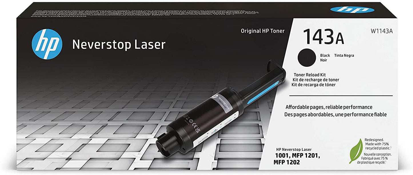 W1143A HP 143A Blk Neverstop Toner Reload Kit