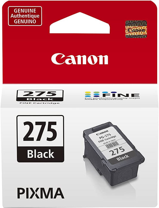 Canon PG-275 Black Original Ink Cartridge - Genuine Canon Ink