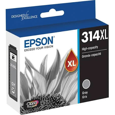 T314XL720S Epson 314XL Gray Original Ink Cartridge