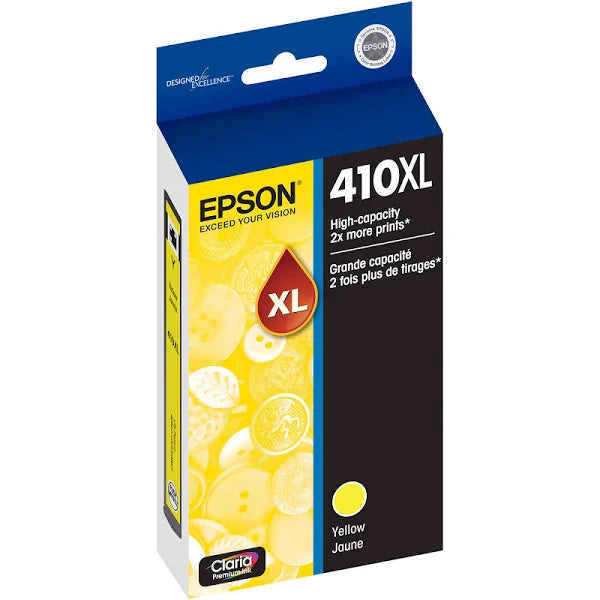 T410XL420 Epson 410XL High Capacity Yellow Original Ink Cartridge