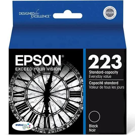 T223120 Epson 223 Durabrite Ultra Mono Black Original Ink Cartridge