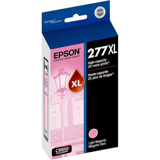 T277XL620 Epson 277 Claria Photo HD XL Light Cyan Original Ink Cartridge