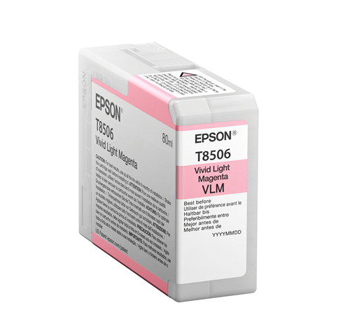 T850600 Epson 850 HD VIVID Light Magenta Original Ink Cartridge