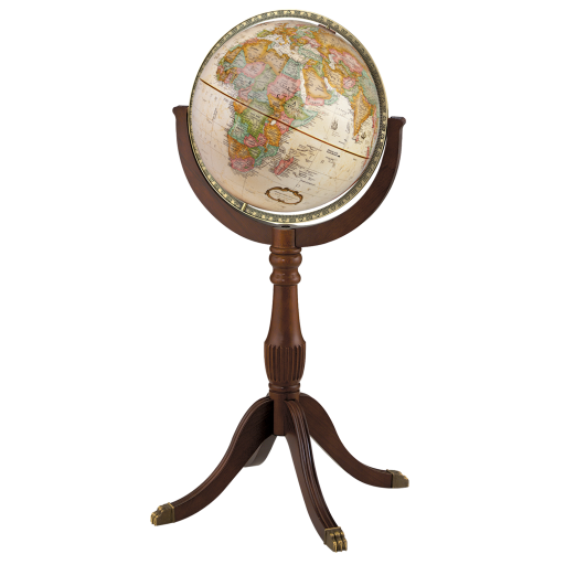 22716 Sherbrooke 16"/40.5 Cm Diameter Antique Ocean Floor Globe (English)