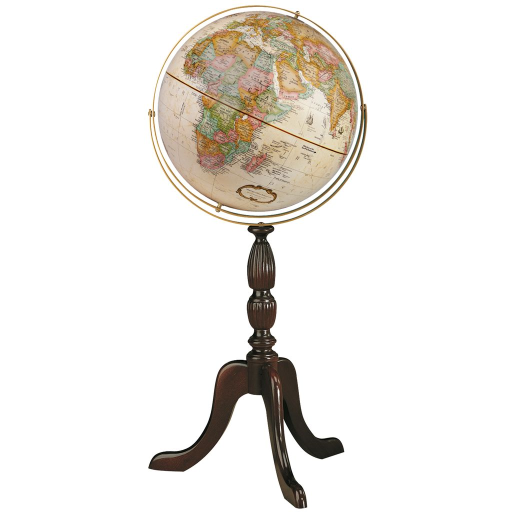 22852 Cambridge 16"/40.5 Cm Diameter Antique Ocean Floor Globe (French)