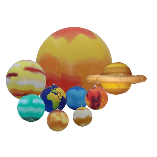 17801 Inflate Solar System 8"/20Cm-28"/71Cm Diameter (English)