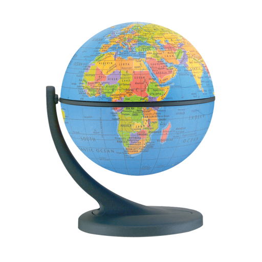 40808 Replogle Wonderglobe 4.3"/10.9Cm Diameter Blue Ocean Desk Globe (French)