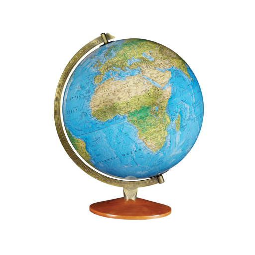 85391 Globe terrestre lumineux bleu océan Odessa diamètre 30 cm (anglais)