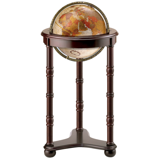 37806 Lancaster 12"/30Cm Diameter Bronze Metallic Ocean Floor Globe (English)