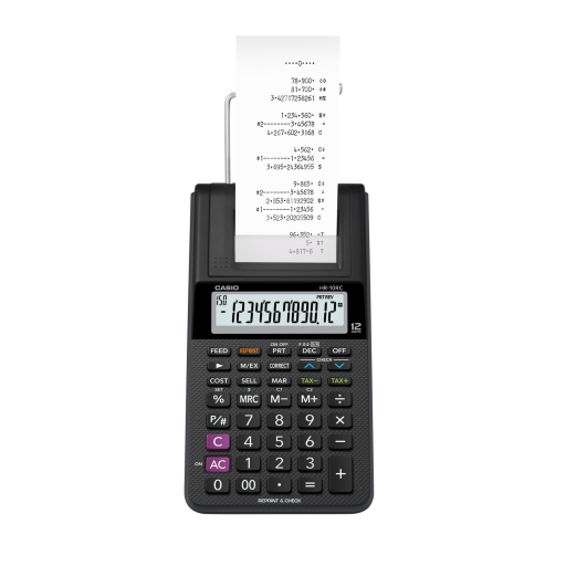 Calculatrice portable Casio HR-10RC à 12 chiffres