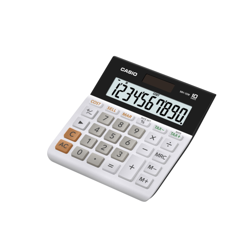 Calculatrice de bureau large 10 chiffres Casio MH-10M
