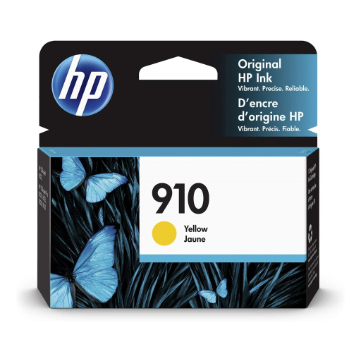 Cartouche d'encre jaune d'origine HP 910 3YL60AN