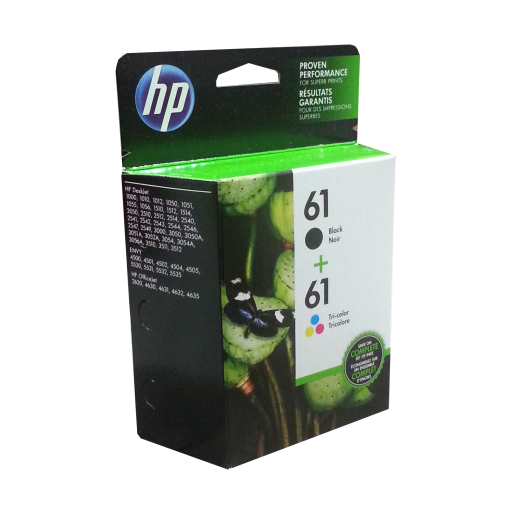 HP 61 Ink Cartridge Combo Pack