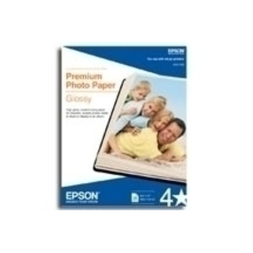 Epson Premium Photo Paper Glossy, 11"x14", 20 sheets