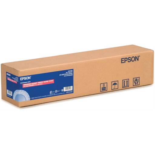 S041638 EPSON Premium Glossy Photo Paper 24" x 100' Roll