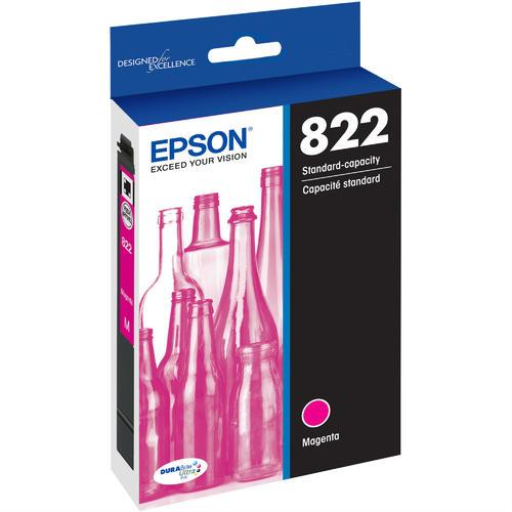 T822320-S Epson EPSON T822 Standard Capacity Magenta Ink Car