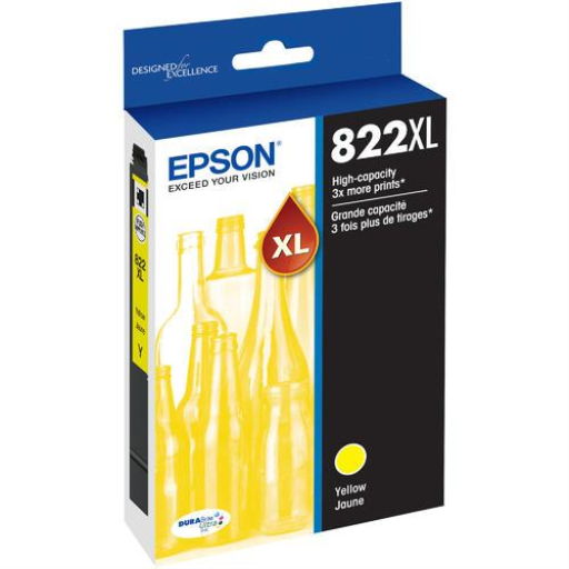 T822XL420-S Epson EPSON T822 High Capacity Yellow Ink Cartri