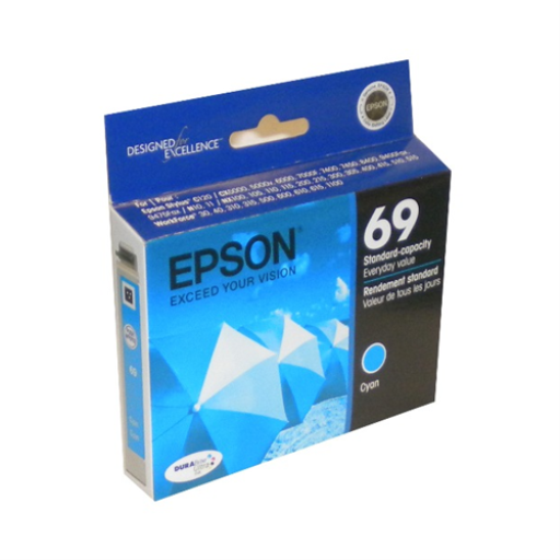 T069220S Epson 69 Cyan Original Ink Cartridge