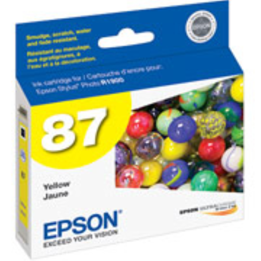 T087420 Epson 87 Yellow Original Ink Cartridge
