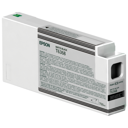T636800 Epson cartouche d'encre noire matte produit authentique