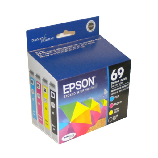 T069120BCS Epson Combo InkJET CartridgeS (CMYK)