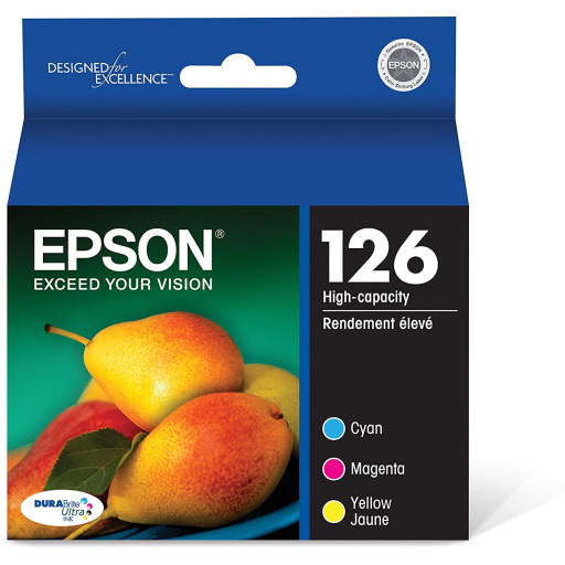 T126520S Epson cartouche d'encre couleur produit authentique