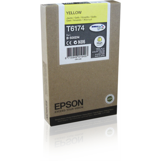 T617400 Epson High Capacity Yellow Original Ink Cartridge