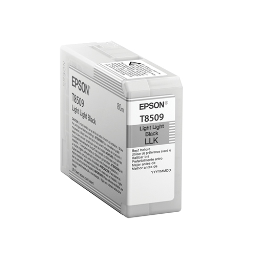T850900 EPSON ULTRACHROME HD LIGHT LIGHT BLACK INK 80ML/SURE