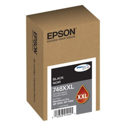 T748XXL420 Epson 748 Black Original Ink Cartridge Extra High Capacity
