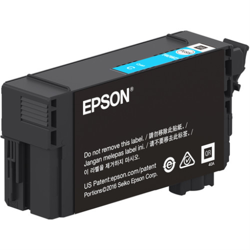 T40w220 Epson Ultrachrome XD2 Cyan Ink Cartridge 50ML