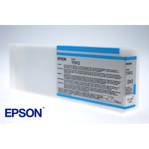 Epson UltraChrome K3 Cyan Ink, 700ml, Stylus Pro 118