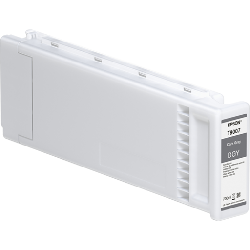 Cartouche d'encre Epson UltraChrome PRO gris foncé T800700, 700 ml
