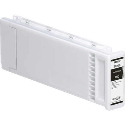 Cartouche d'encre noire mate Epson T800800 - UltraChrome PRO 700 ml pour imprimantes SureColor série P
