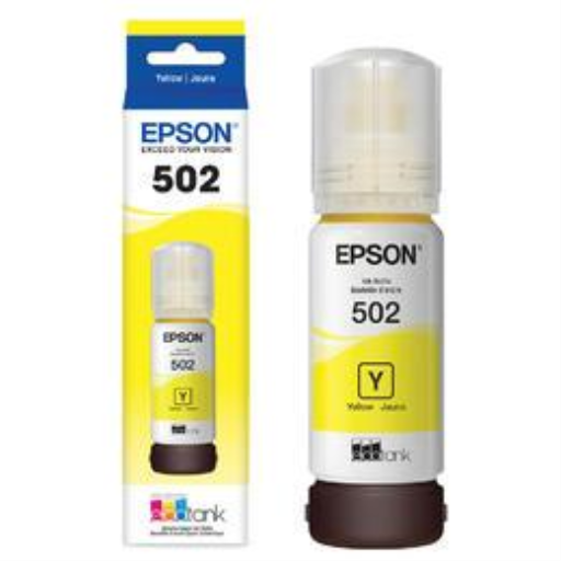Epson T502420-S Yellow Ink Bottle with Sensormatic