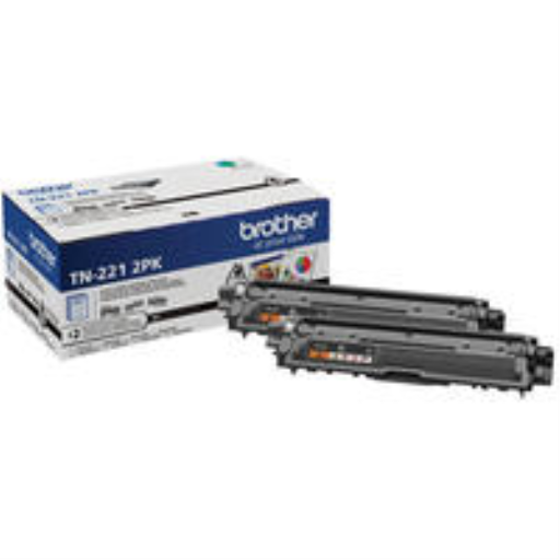 Brother TN2212PK - Standard-Yield Black Toner Cartridge 2-Pack