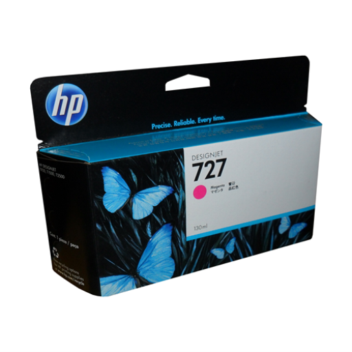 Cartouche d'encre magenta HP B3P20A 727 - 130 ml pour DesignJet T920/T930/T1500/T2500