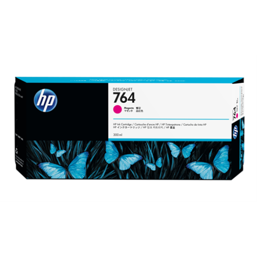 Cartouche d'encre magenta HP C1Q14A - HP 764 300 ml pour imprimantes DesignJet série T3500