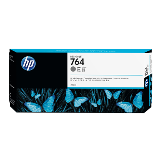 Cartouche d'encre grise HP C1Q18A - 300 ml pour imprimantes DesignJet série T3500