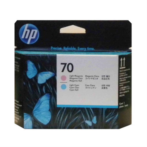 HP C9405A 70 Light Magenta/Light Cyan Designjet Printhead