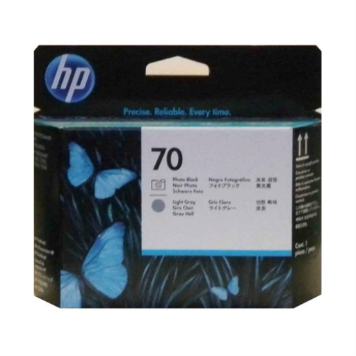 HP C9407A - Photo Black and Light Gray Printhead for DesignJet Z2100 and Z3100 Series