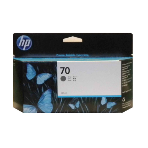 Cartouche d'encre grise HP C9450A - 130 ml pour imprimantes DesignJet séries Z2100 et Z3100